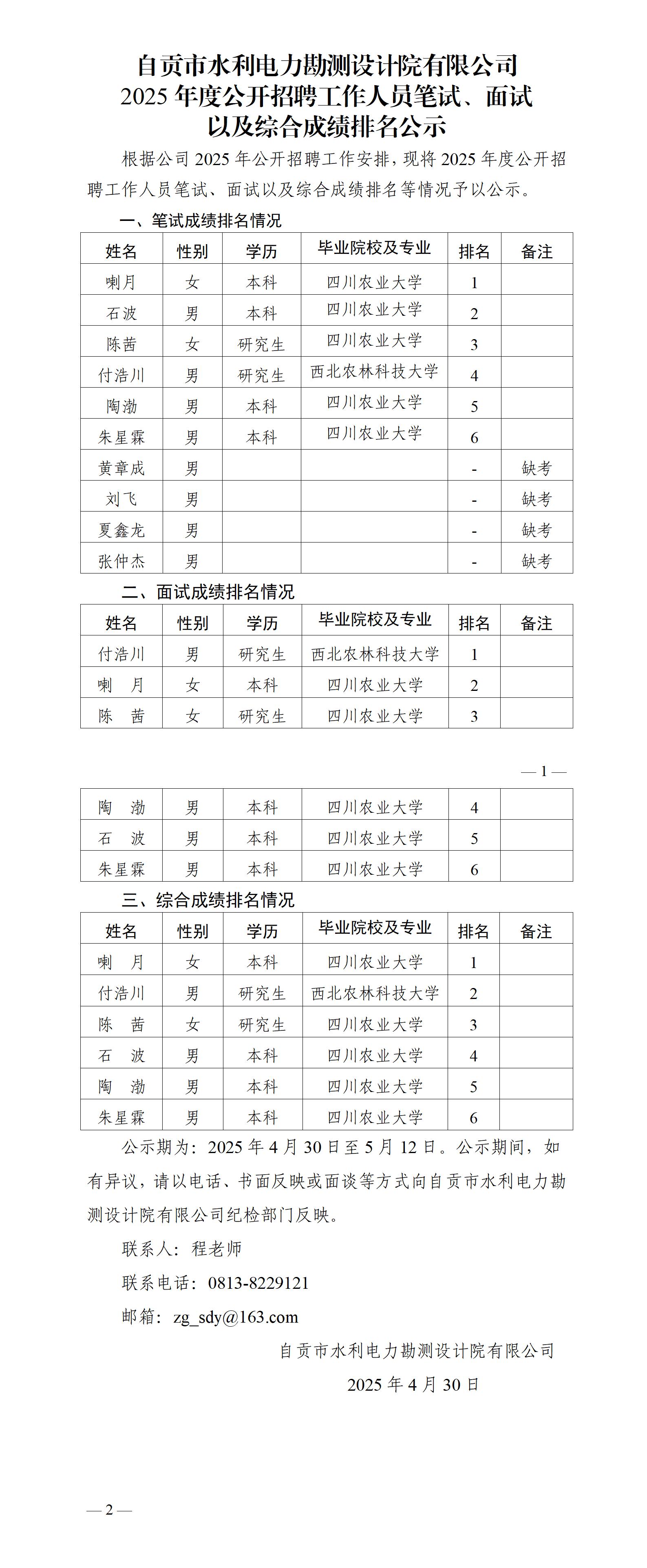 2025年度公开招聘工作人员笔试、面试以及综合成绩排名公示_01.jpg